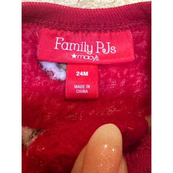 Family Pajamas Matching Baby Santa and Friends Footed Pajamas 24 Mo - Picture 4 of 8